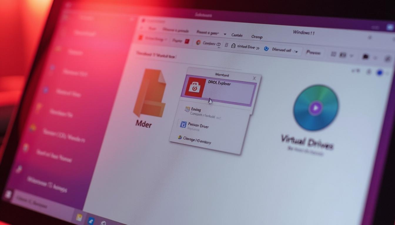 Montar archivos ISO en Windows 11 Montar archivos ISO en Windows 11