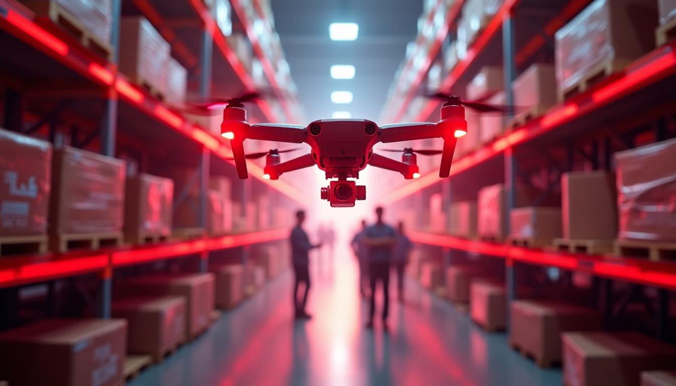 Drones de Inventario: Elevando la Precisión en Almacenes Drones de Inventario: Elevando la Precisión en Almacenes