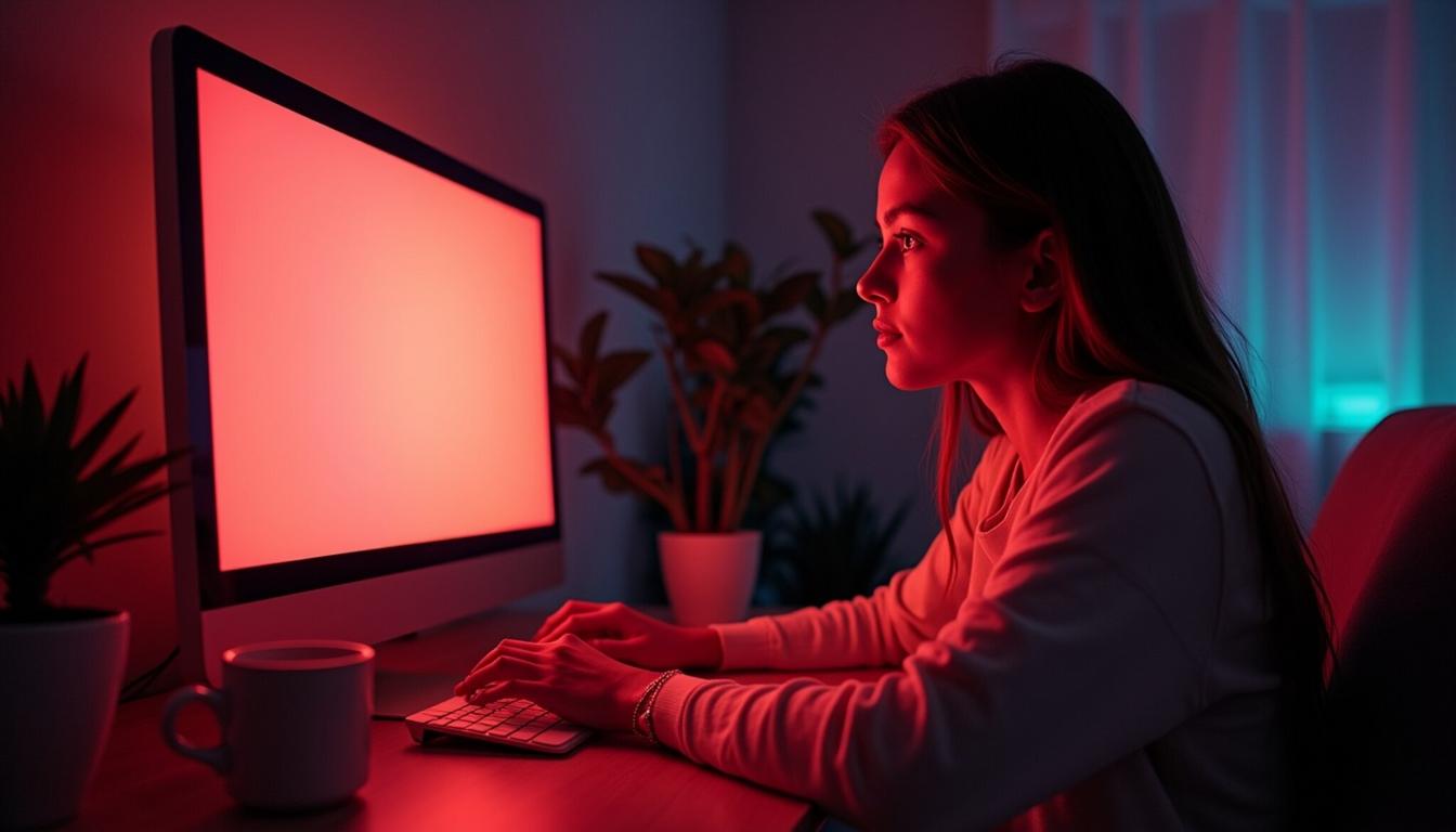 Activa la luz nocturna para un descanso visual Activa la luz nocturna para un descanso visual