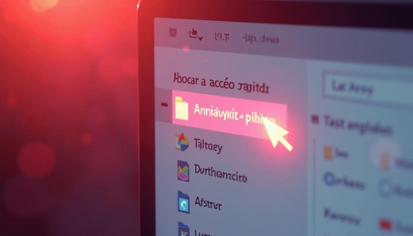 Ancla y desancla carpetas en Acceso Rápido Ancla y desancla carpetas en Acceso Rápido